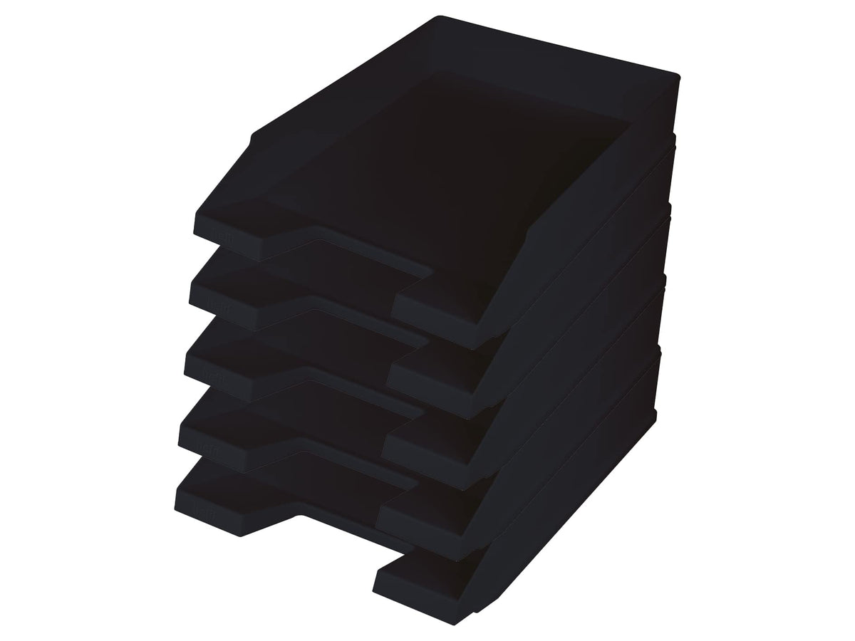 helit H2661695 - Briefablage „the Staff“ DIN A4-C4 schwarz