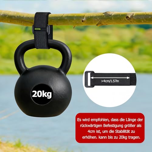 2cm x 10m Klettband mit 50 Schnallen Schneidbarer Wiederverschließbare Kabelbinder Klett Schwarz Kabel Klettband Klettbänder Rolle für Kabel Schläuche Rohre (Schwarz‎, 2cm x 10m)