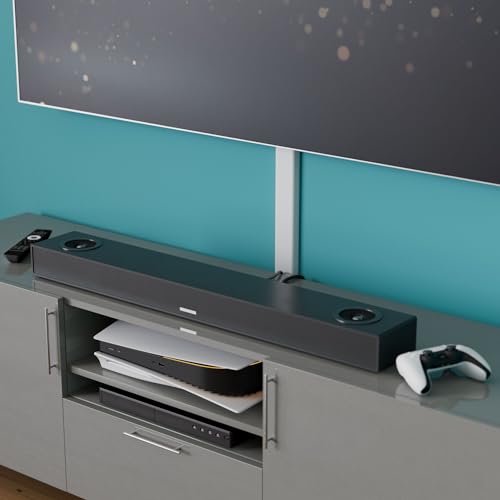D-Line TV Kabelabdeckung, Kabel an der Wand verstecken, Selbstklebender Kabelverstecker, nahtloses, flaches Design – 60mm (B) x 15mm (H) x 40cm Länge – Weiß
