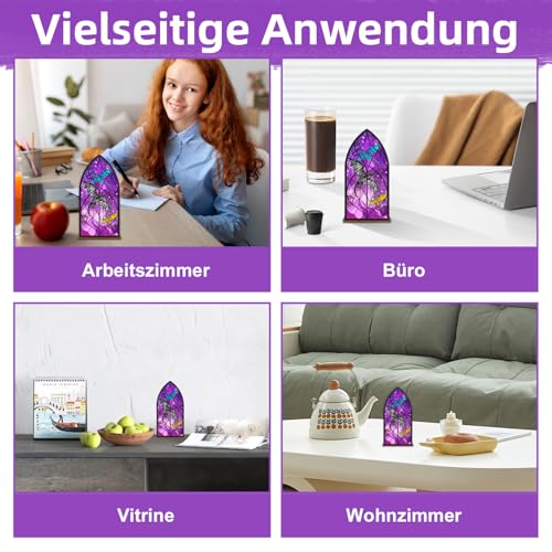 Buchstütze Drache, Fantasy Deko Bücherregal mit Acryl-Holz Design Buchstützen Buchenden für Buchliebhaber, Dekorative Robuste Buchstützen Bücherregalhalter für Zuhause, Schlafzimmer, Arbeitszimmer
