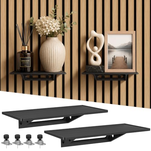 2 Stück Regal für Akustikpaneele Ohne Bohren
