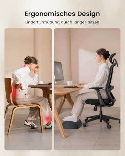 ProtoArc Fussstütze Unterm Schreibtisch Ergonomische mit Massagenoppen