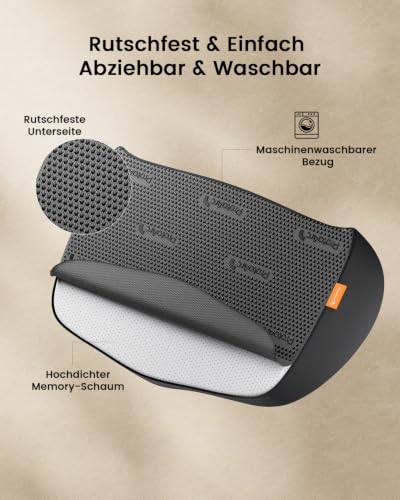 ProtoArc Fussstütze Unterm Schreibtisch Ergonomische mit Massagenoppen