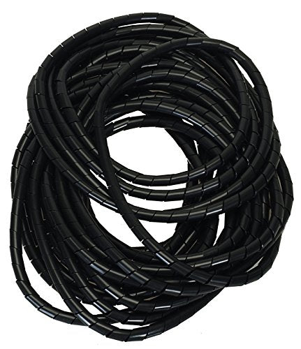 Alkan Kabelspirale schwarz Bündelbereich Ø 6-60 mm 10 m
