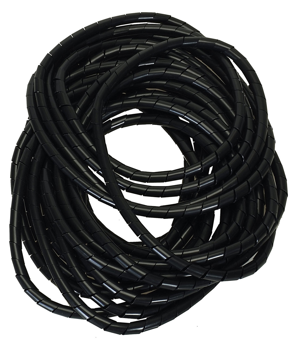 Alkan Kabelspirale schwarz Bündelbereich Ø 6-60 mm 10 m