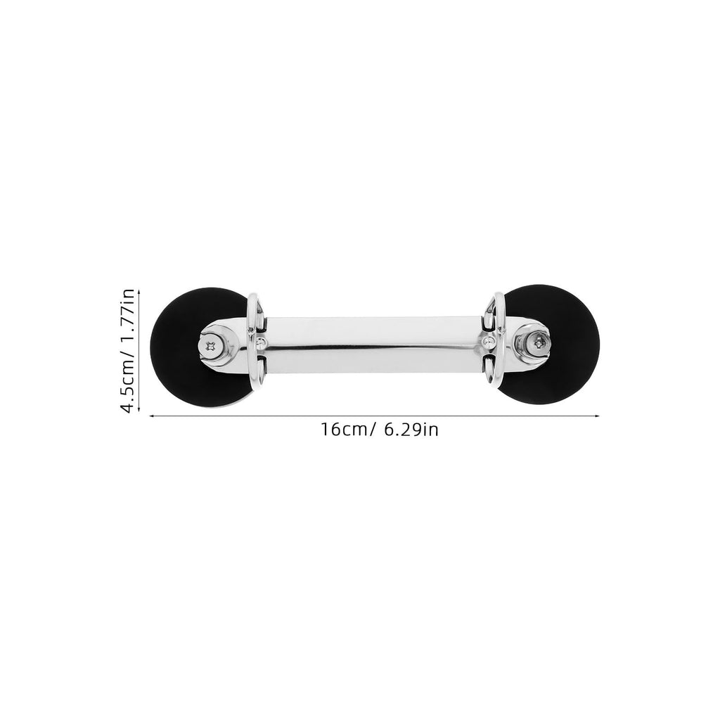 VANZACK 4 Stück Magnetischer Ordnerhalter aus Eisen mit Großem Fassungsvermögen und Stabilem Multifunktionalem Design für Büro und Zuhause