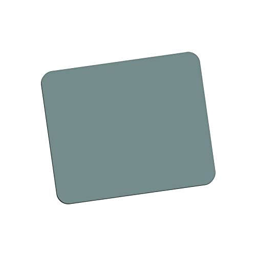Fellowes Mauspad aus Schaumstoff, Mousepad mit Rutschfester Unterseite, langlebige Polyesteroberfläche, aus 50% recyceltem Material, Maße: 18,6 x 22,4 x 0,6 cm, Farbe: grau