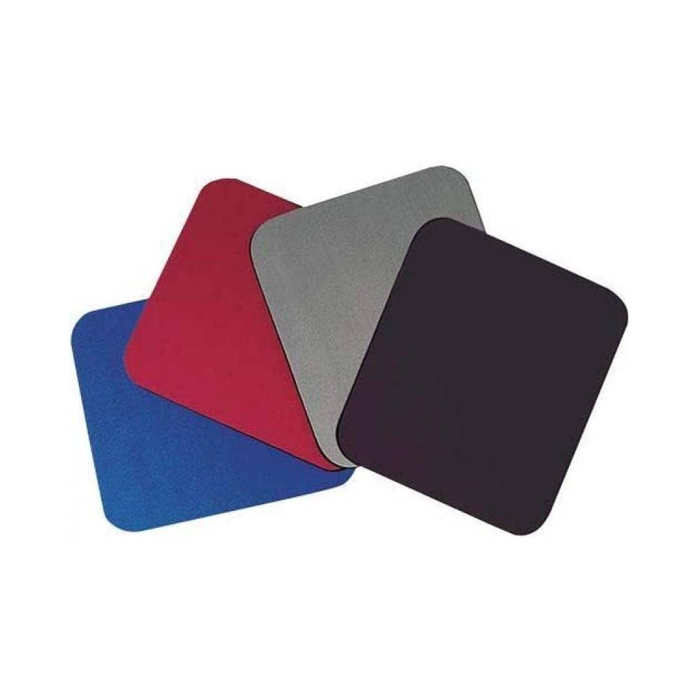 Fellowes Mauspad aus Schaumstoff, Mousepad mit Rutschfester Unterseite, langlebige Polyesteroberfläche, aus 50% recyceltem Material, Maße: 18,6 x 22,4 x 0,6 cm, Farbe: grau