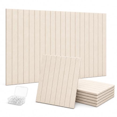 Filz Pinnwand 90 x 60 cm, 6er Set Beige