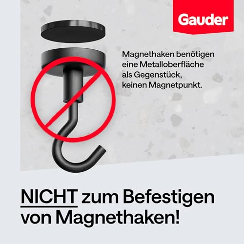 GAUDER Magnetpunkte selbstklebend stark, runde Magnete (20x2mm - 100 STK)