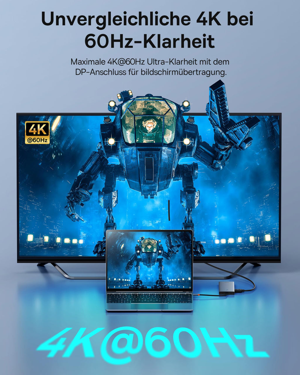 【Chip-Optimiert】Baseus USB C Docking Station 3 Monitore, 13-in-1 USB C Hub mit 2 HDMI 4K@60Hz, DisplayPort 4K@60Hz, VGA, USB 3.1 10 Gbps, PD 100W und Ethernet für Dell/HP/Lenovo/Surface Laptop