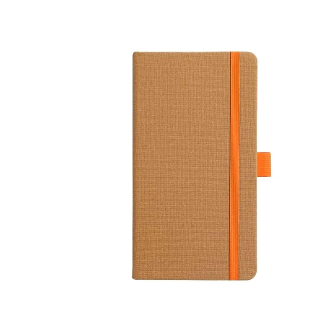 Notizbuch, PU-Leder-Taschen-Notizbuch, Hardcover-Schuber, 1 Stück(Brown)