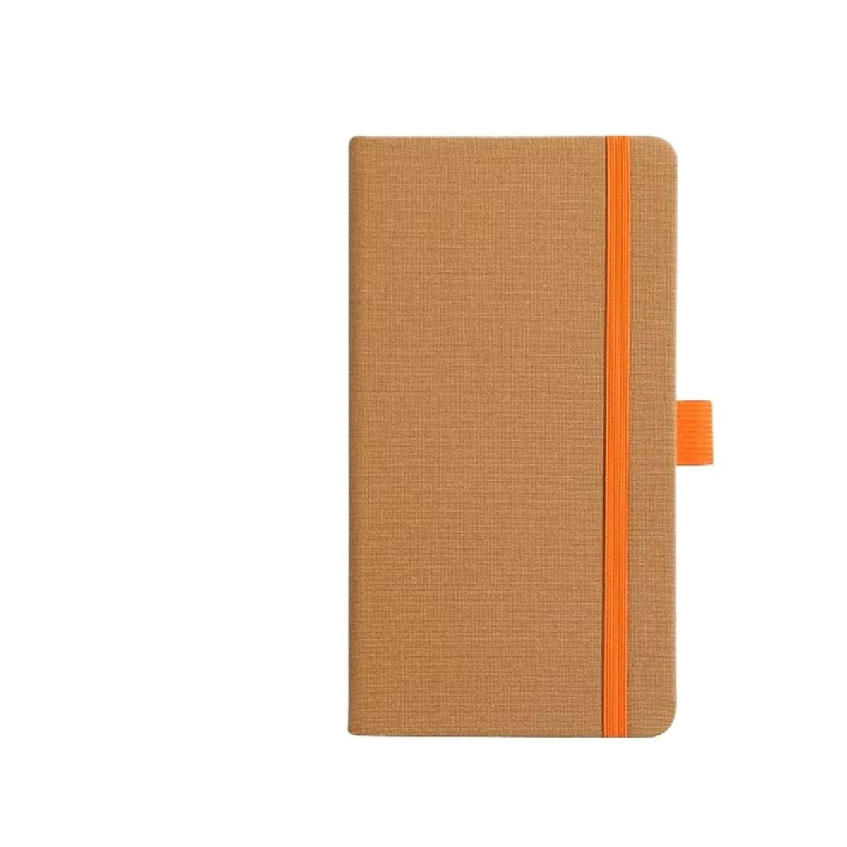Notizbuch, PU-Leder-Taschen-Notizbuch, Hardcover-Schuber, 1 Stück(Brown)