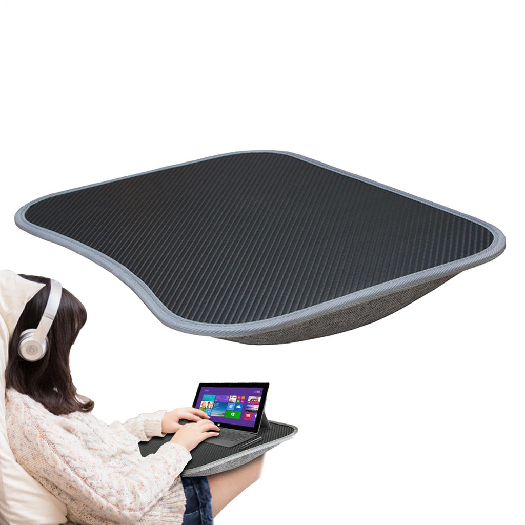 Laptopkissen Knietablett - 15,4x11,4x1,8 Zoll Laptop-Schoßtisch Kissen,Notebook Kissen,Knietablett Mit Kissen,Laptopunterlage,Laptopkissen Couch,Zum Bequemen Arbeiten Vom Sofa Oder Bett
