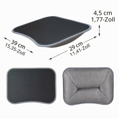 Laptopkissen Knietablett - 15,4x11,4x1,8 Zoll Laptop-Schoßtisch Kissen,Notebook Kissen,Knietablett Mit Kissen,Laptopunterlage,Laptopkissen Couch,Zum Bequemen Arbeiten Vom Sofa Oder Bett