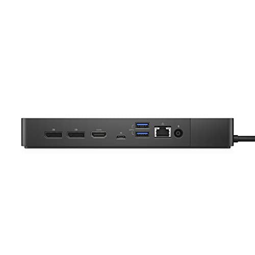 Dell WD19S 130W, Docking Station (m. Dell ExpressCharge laden, USB-C 3.1, USB-C-Multifunktions-DisplayPort, 3 Jahre Hardwareservice) Schwarz