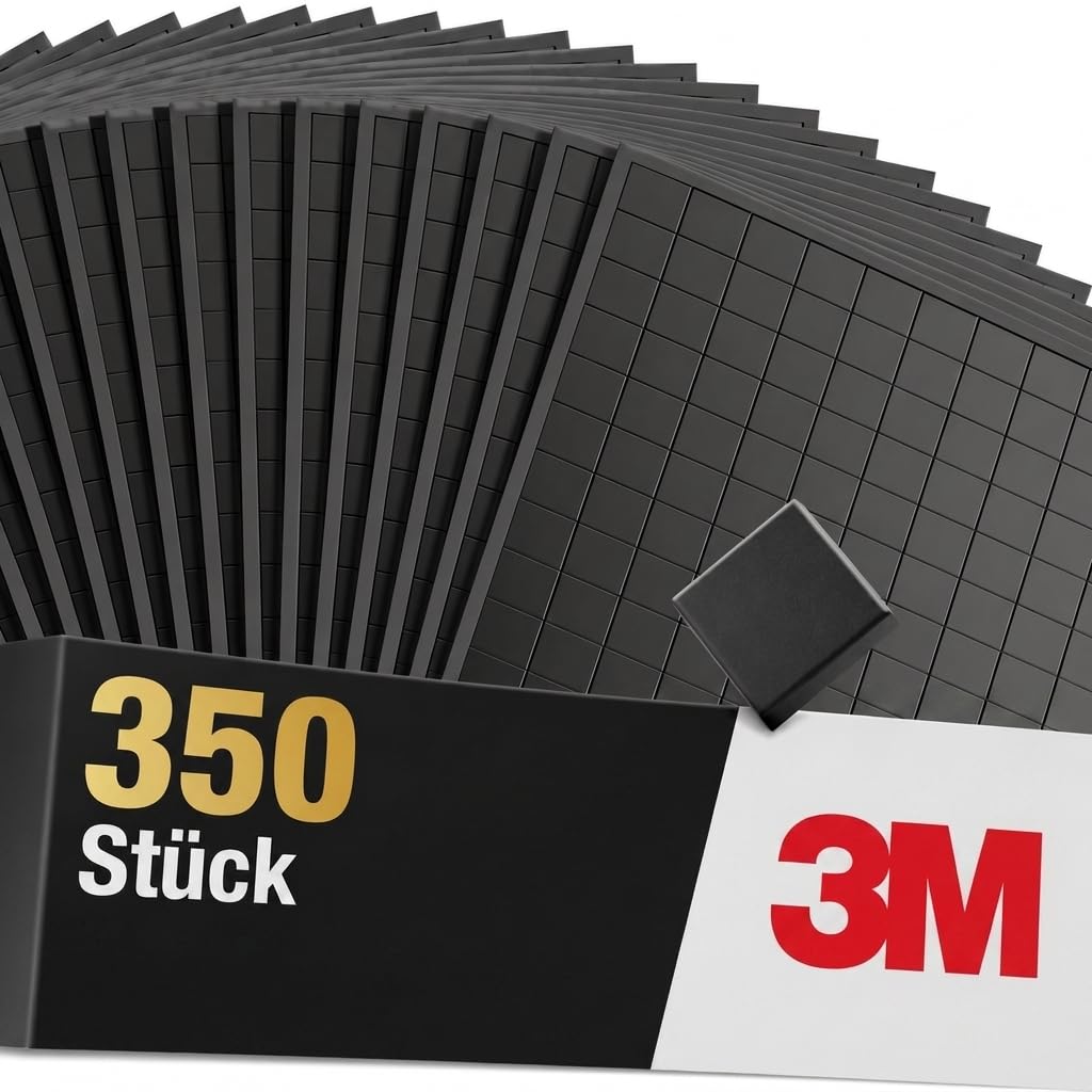 MYMIND® Magnetplättchen selbstklebend Magnet Klebepads 350 Stück