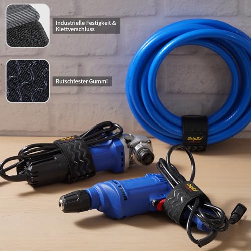 Elastische Gurtbänder Gurte mit Klettverschluss, Kabel-Klettband