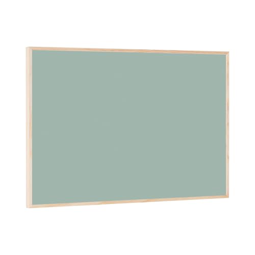 Bi-Office Magnetische Tafel Earth New Basic Olive Tree, 585 x 385 mm, Lackierte Stahloberfläche, Naturholzrahmen