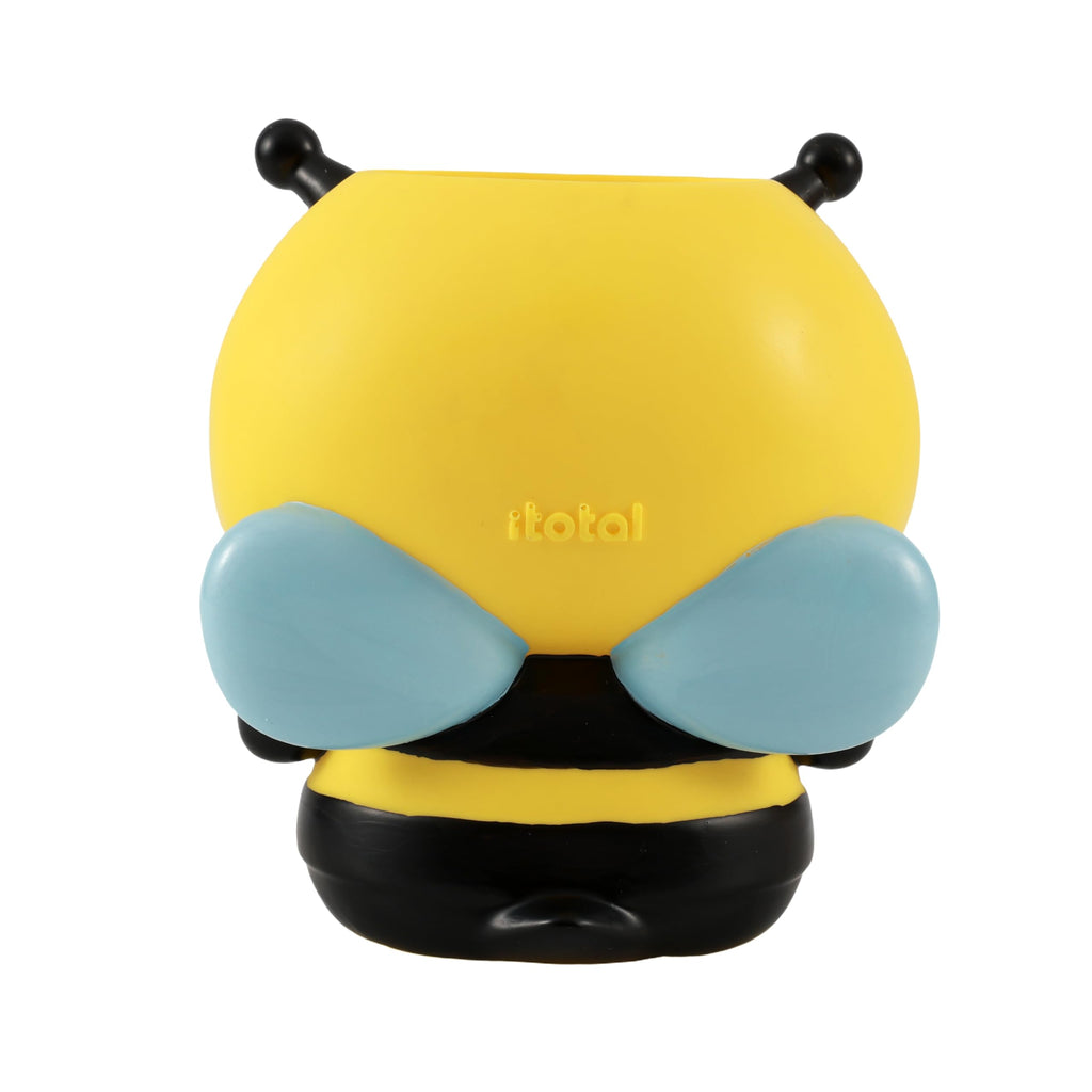 I-TOTAL - 3D-Stifthalter – Schreibtisch-Organizer im Kawaii-Stil für Stifte und Zubehör, Geschenkidee (BEE)