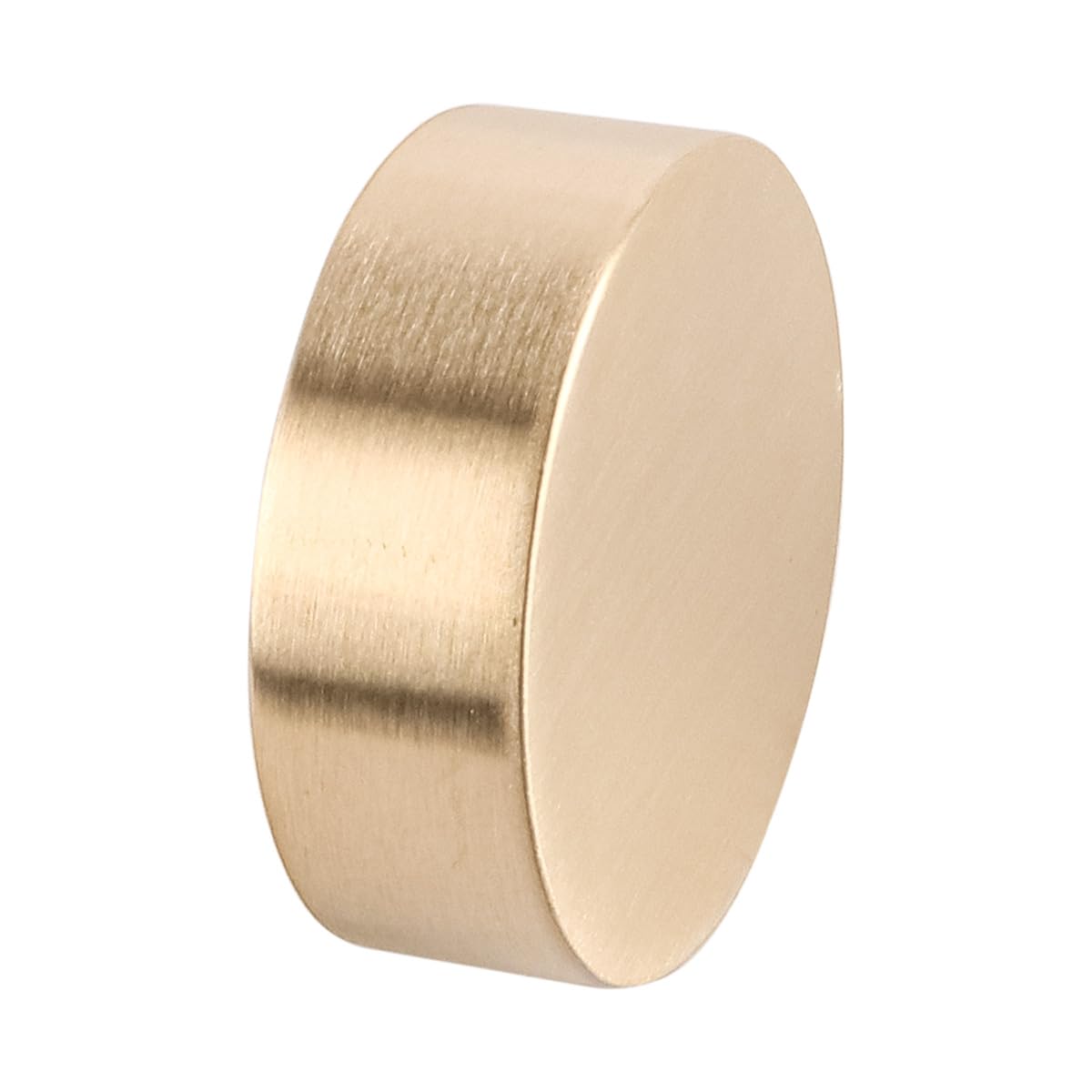 Sarini Briefbeschwerer aus Messing, chinesische Kalligraphie, Briefbeschwerer zum Halten von Papier, Messing, kreative runde Waage, Messing, Kalligraphie-Werkzeug, Bürobedarf, 4 cm