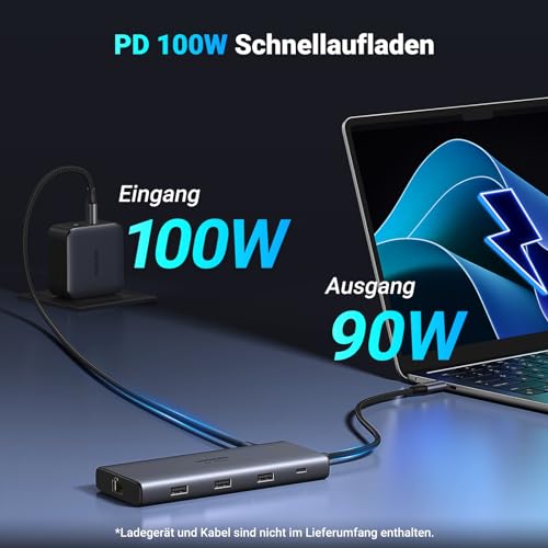 UGREEN Revodok Pro 109 USB C Hub 10Gbps Docking Station HDMI 4K@60Hz