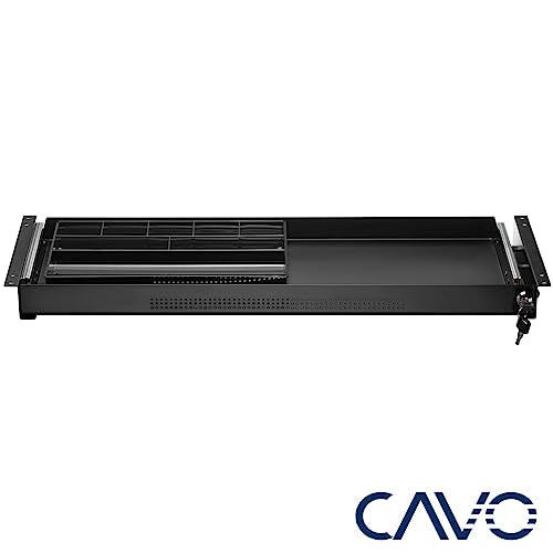 CAVO Dokumentenschublade abschließbar aus Stahl 740 x 250 mm