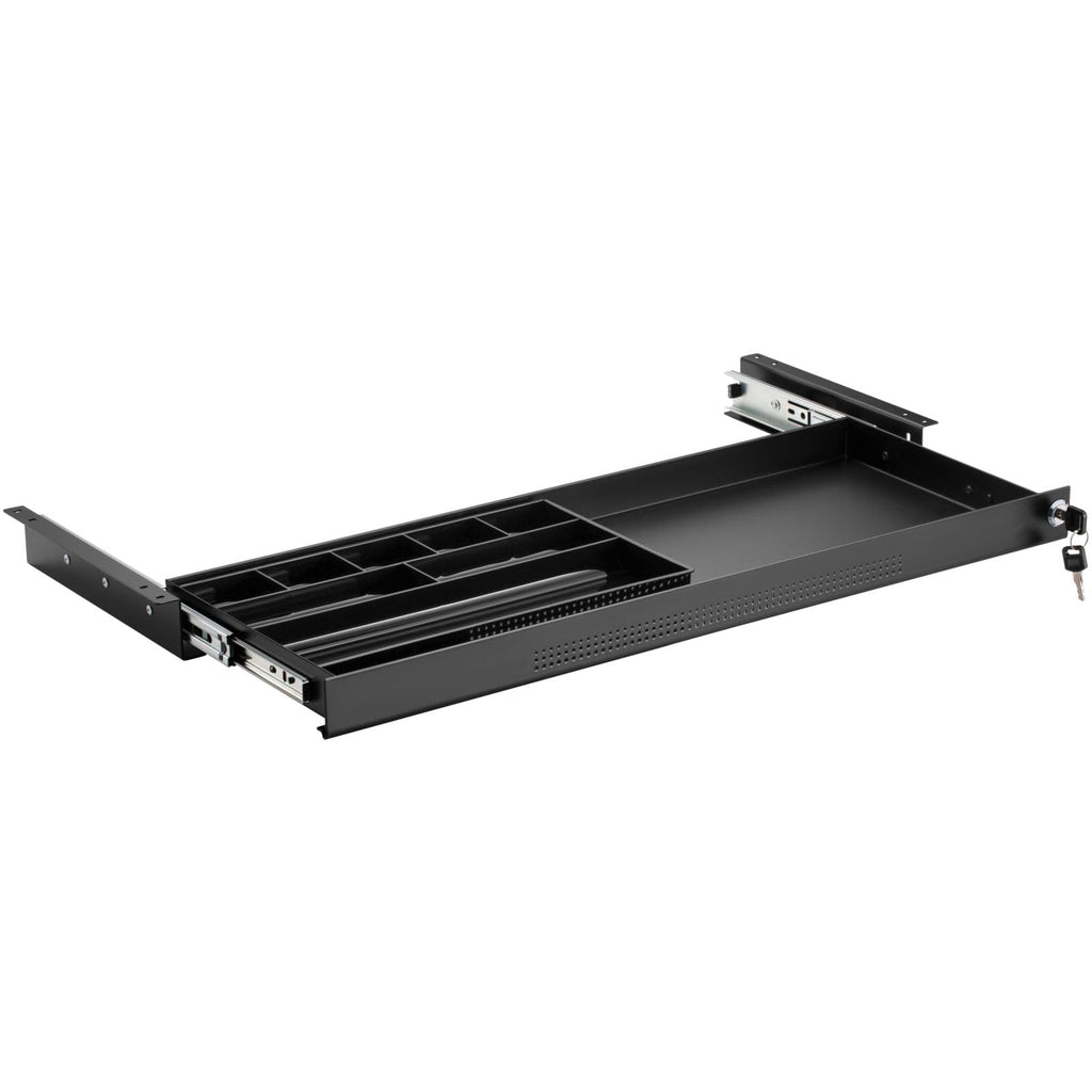 CAVO Dokumentenschublade abschließbar aus Stahl 740 x 250 mm