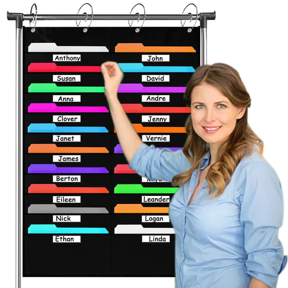 Aktenorganizer Für Die Wand Aufhängbarer Ordnerhalter Für Die Wand