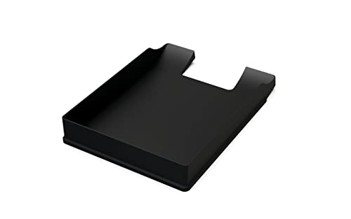Detectalia Kunststoff-Dokumentenablage, 1 Stück, Schwarz