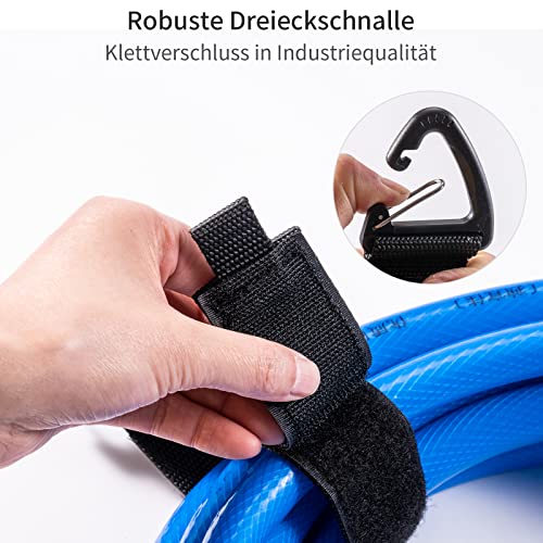 Verlängerungskabel-Organizer & Aufhänger, Klettband-Kabelbinder-Set