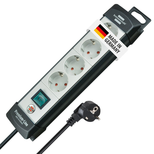 Brennenstuhl Premium-Line Steckdosenleiste 4-Fach, 5m