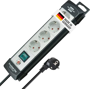 Brennenstuhl Premium-Line Steckdosenleiste 4-Fach, 5m