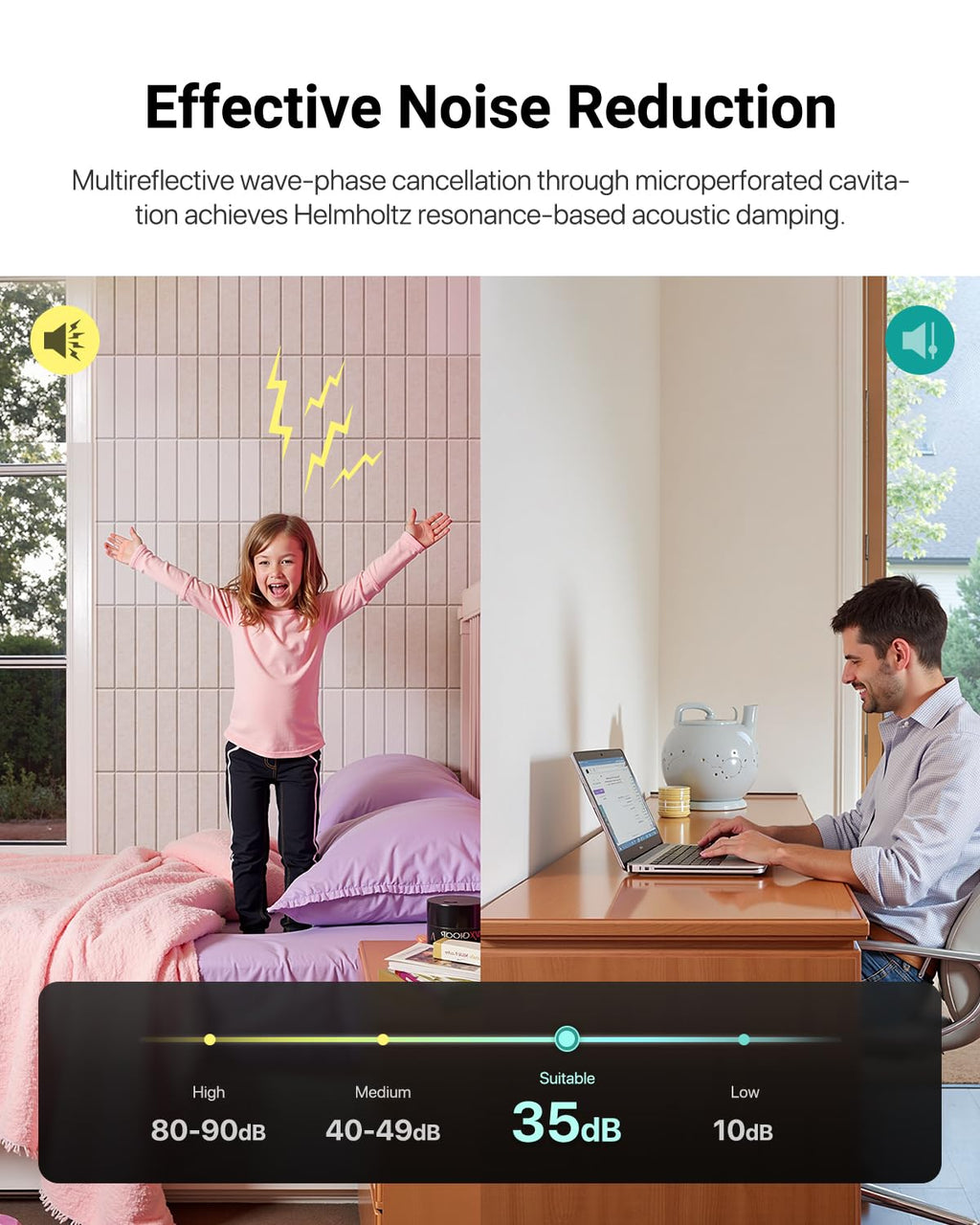 Soundsbay Akustikpaneele Selbstklebend, Akustikplatten 12 Stück Schwarz