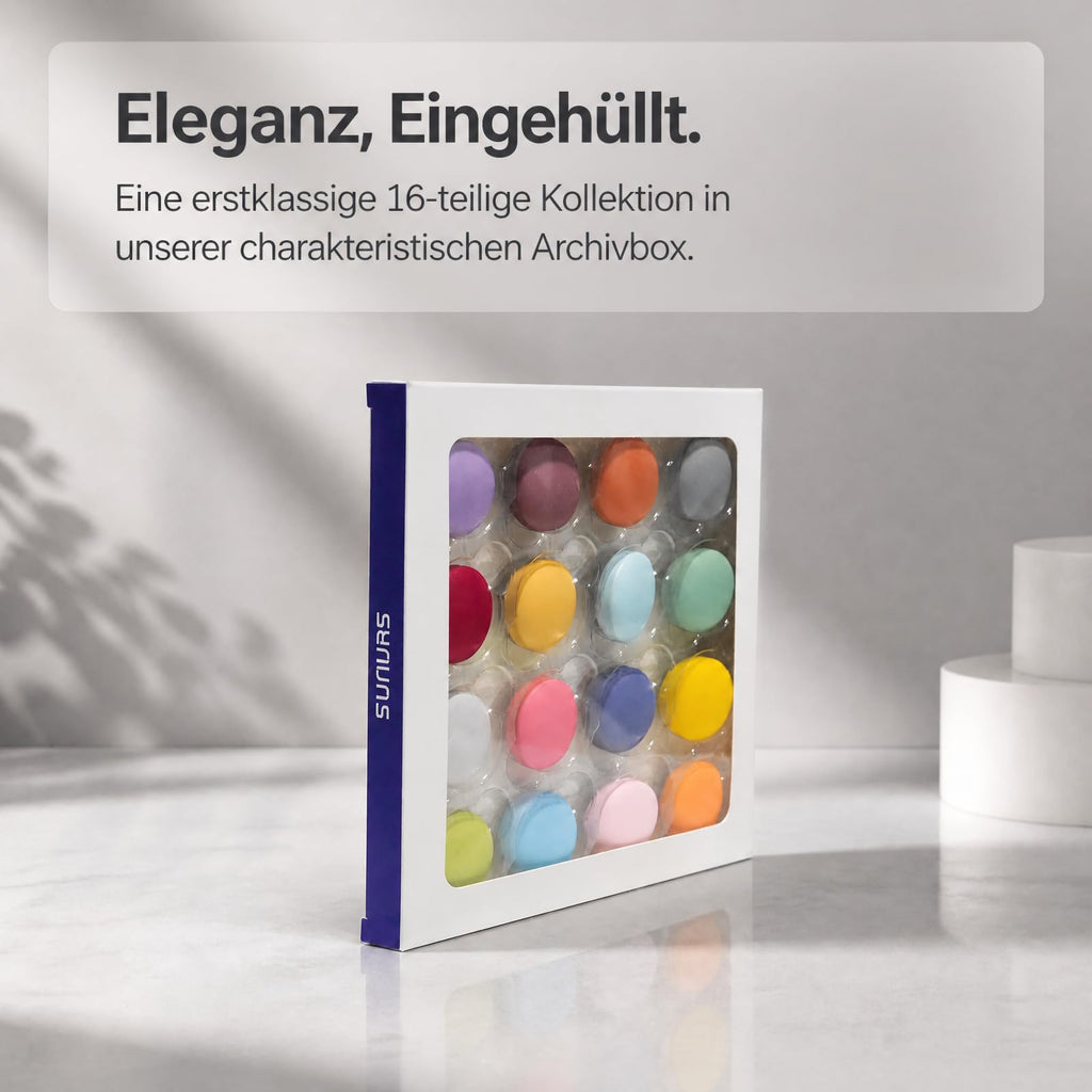 SUNURS 16-pack Teppich Kühlschrankmagnet Morandi Dekorativ