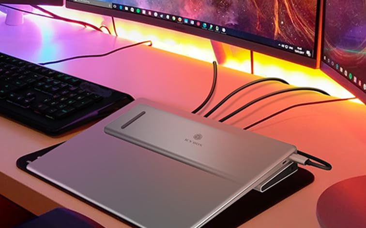 ICY BOX USB Type-C Notebook DockingStation Triple Video IB-DK2106a-CPD