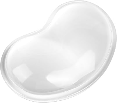 Handballenauflage Weiches Gel Handgelenk Rest Transparente Silikon-Gel-Kissen für Maus Ergonomische Ermüdung Relief Cool Handgelenk Unterstützung Pad für Laptop Büro Arbeit Computer Gaming