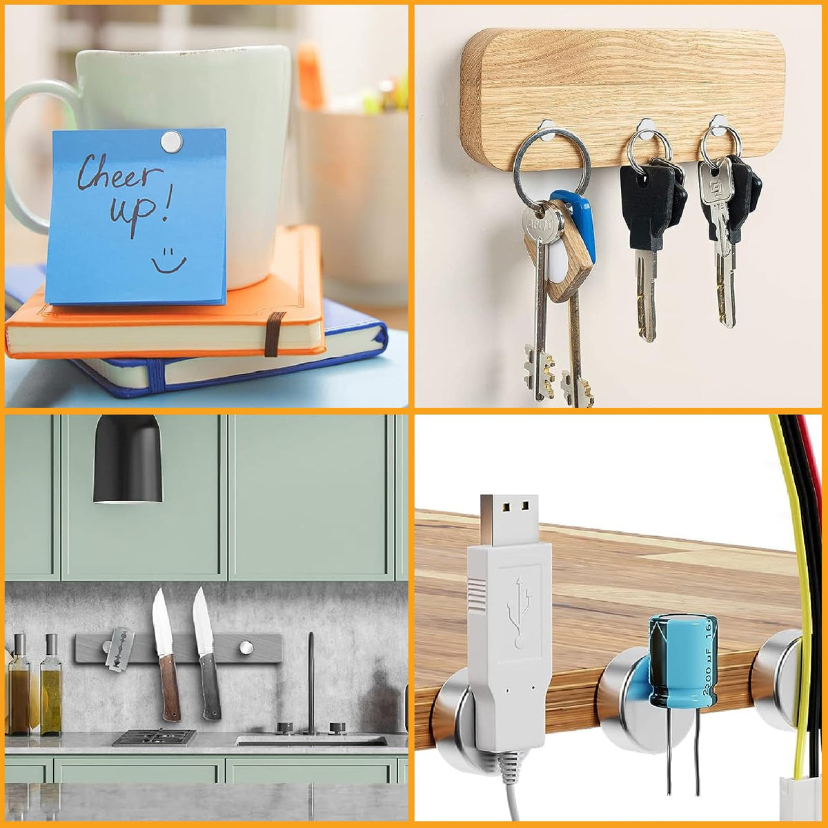 100 Stück Neodym Magnete Extra Stark, 5 x 2mm Magnet Für Magnettafel, Rund Kleine Mini Starke Magneten, Vernickelter Stahl Kühlschrank Magnete Für Haus, Büro und Schule, Silber