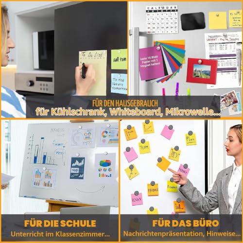 100 Stück Neodym Magnete Extra Stark, 5 x 2mm Magnet Für Magnettafel, Rund Kleine Mini Starke Magneten, Vernickelter Stahl Kühlschrank Magnete Für Haus, Büro und Schule, Silber