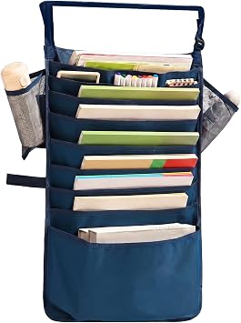 Zeitschriftenhalter Wand,Wandregal für Bücher und Zeitschriften mit 13 Fächern, Geeignet für Die Aufbewahrung An der Wand Oder Auf Dem Tisch Im Büro, Zu Hause und In Der Schule