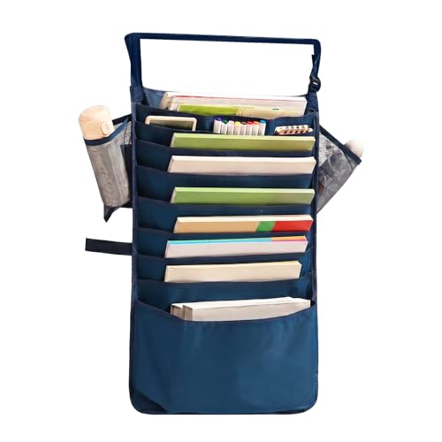 Zeitschriftenhalter Wand,Wandregal für Bücher und Zeitschriften mit 13 Fächern, Geeignet für Die Aufbewahrung An der Wand Oder Auf Dem Tisch Im Büro, Zu Hause und In Der Schule