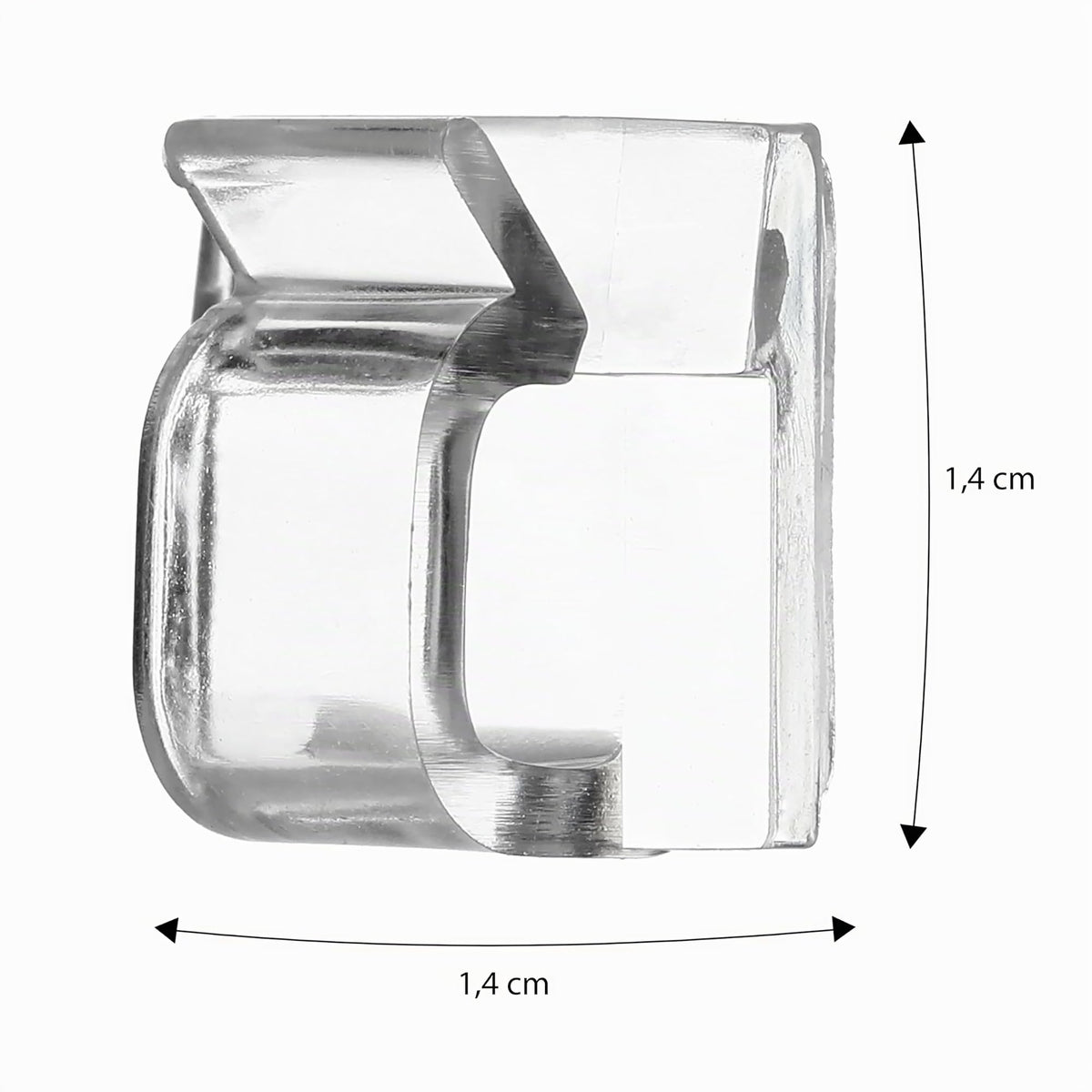 Nordstern Kabelhalter 50er Pack - Selbstklebende Kabelclips - Ideale Kabelbefestigung, Kabelmanagement, Kabelorganisator für den Schreibtisch und Lichterkette