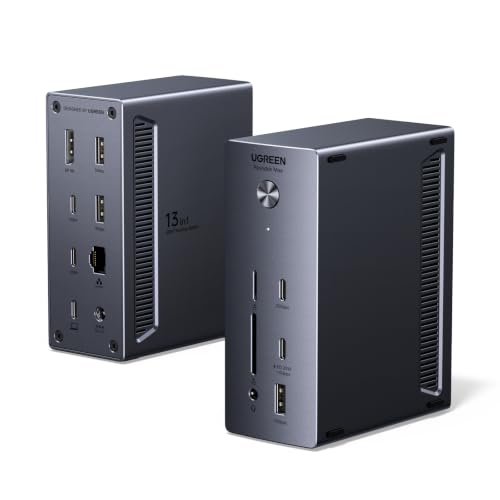 UGREEN Revodok Max 40Gbps MacBook Docking Station, Dual 8K Display, 180W