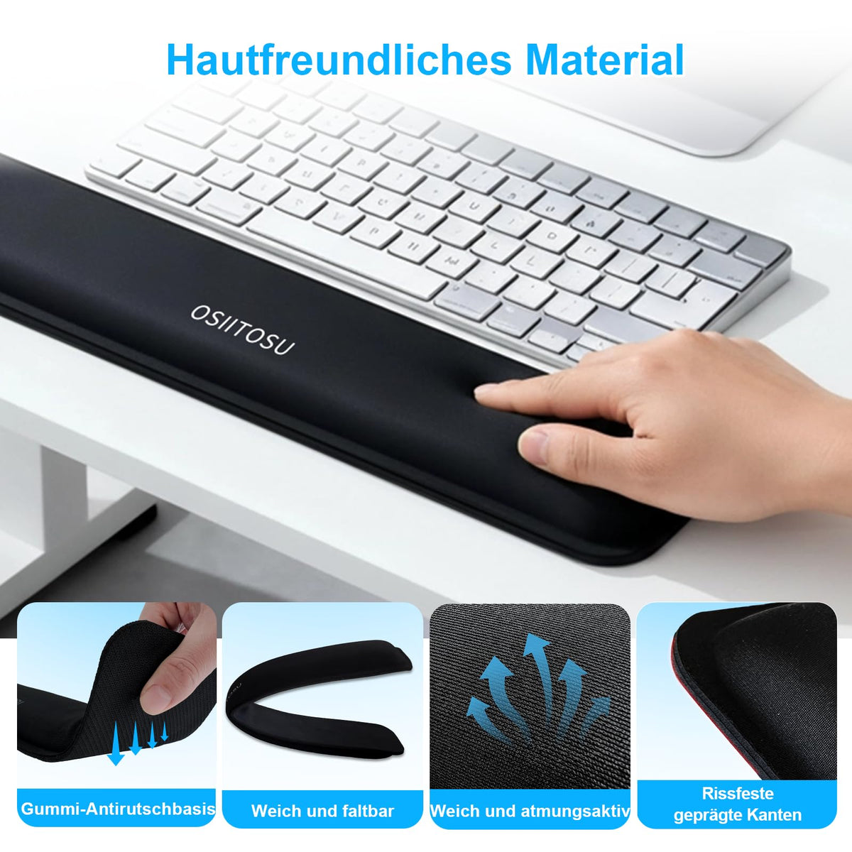 Handballenauflage Handgelenkauflage für Tastatur,ergonomisch