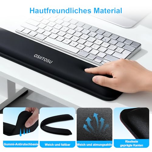 Handballenauflage Handgelenkauflage für Tastatur,ergonomisch