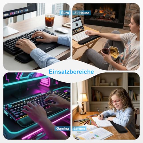 Handballenauflage Handgelenkauflage für Tastatur,ergonomisch