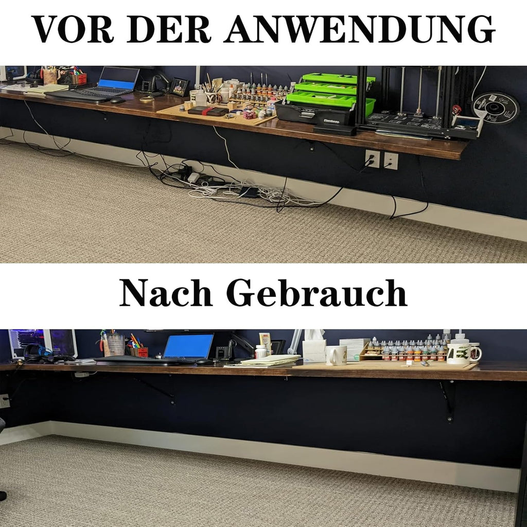 KLJ kabelhalter selbstklebend kabelmanagement 49 Pack Transparent,Anpassbar und wiederverwendbar kabelclips selbstklebend,Gilt für Schreibtisch kabelmanagement Cable Management