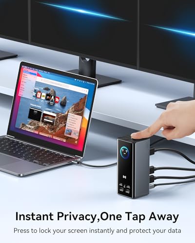 USB C Docking Station 3 Monitore 17-in-1 Laptop Dock Triple Display