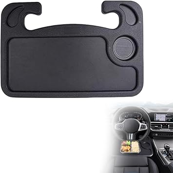 Auto Lenkrad Tisch für Citroen C1 II 2015-2022, Multifunktionales Lenkradtablett für Laptop und Essen Doppelseitiges Auto-Tablett Notebook Ständer Fahrzeug Schreibtisch