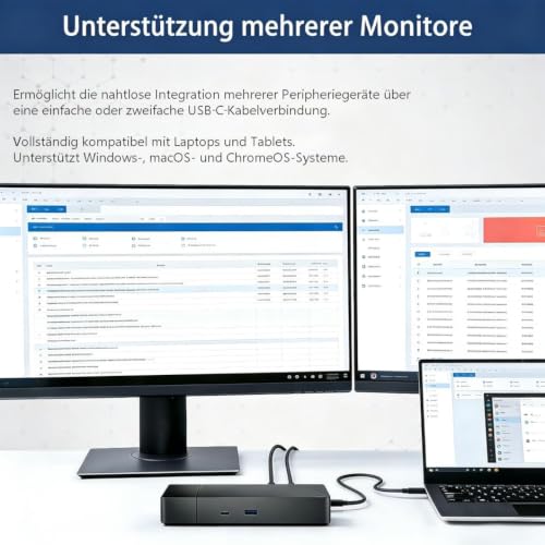 Dell Dockingstation WD19S 180W Laptop 2 Monitore & 4K Display